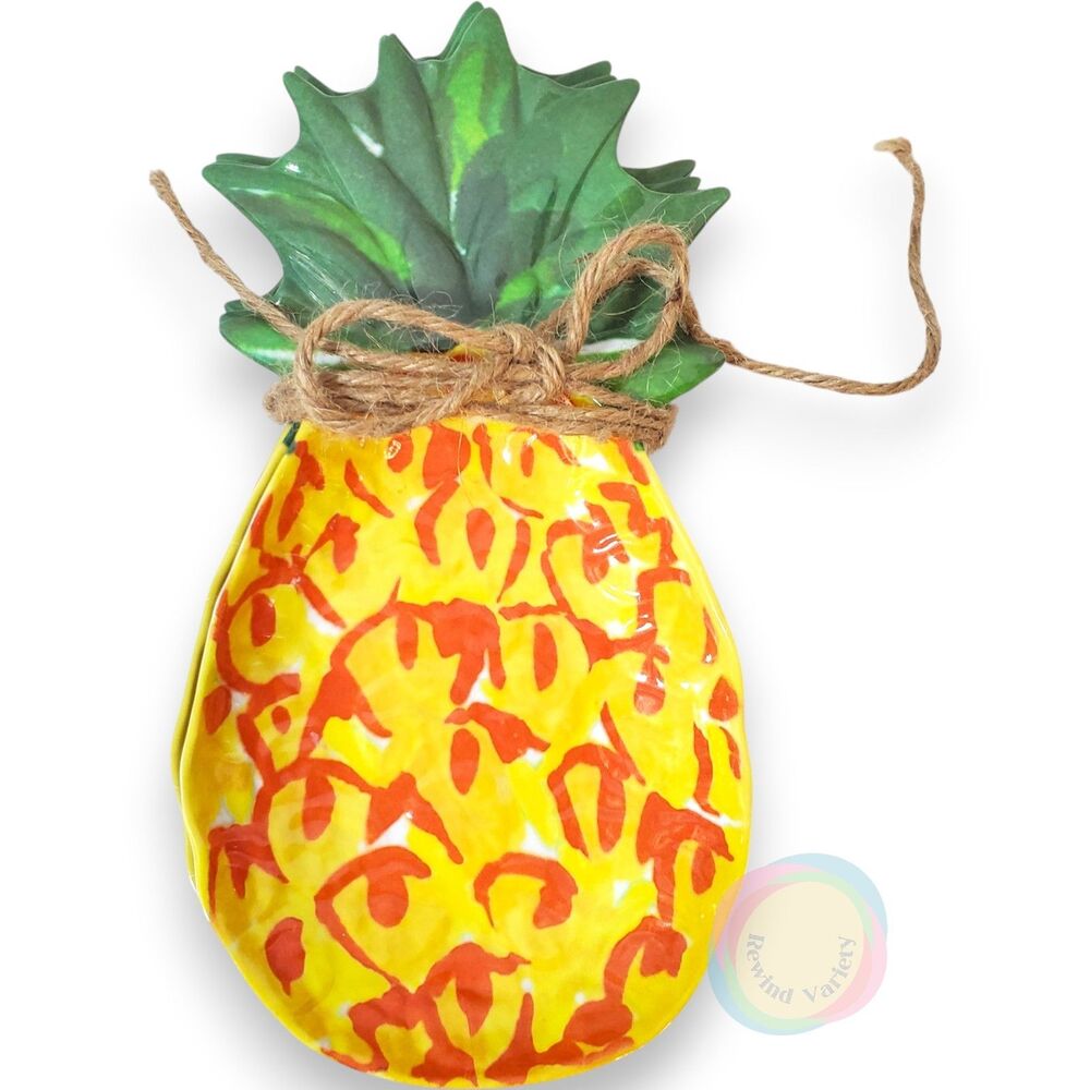 Sur La Table Melamine Pineapple Dishes Set of 5